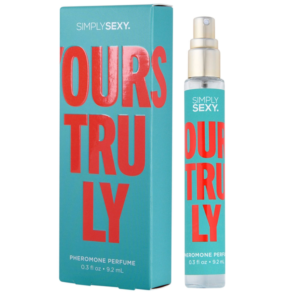 Simply Sexy Pheromone Perfume Yours Truly 0.3 Oz | 638258904322 | Available at EroticWarehouse.com