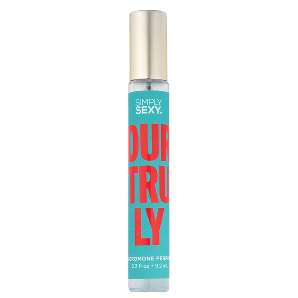 Simply Sexy Pheromone Perfume Yours Truly 0.3 Oz | 638258904322 | Available at EroticWarehouse.com