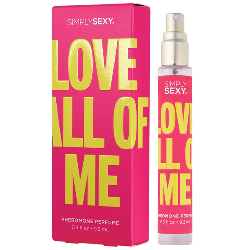 Simply Sexy Pheromone Perfume Love All of Me 0.3 Oz | 638258904360 | Available at EroticWarehouse.com