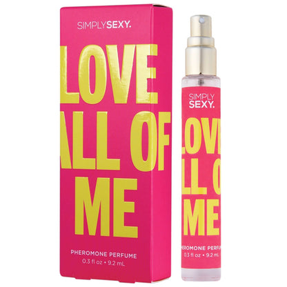 Simply Sexy Pheromone Perfume Love All of Me 0.3 Oz | 638258904360 | Available at EroticWarehouse.com