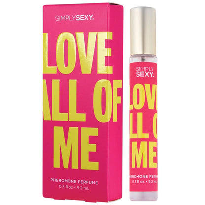 Simply Sexy Pheromone Perfume Love All of Me 0.3 Oz | 638258904360 | Available at EroticWarehouse.com
