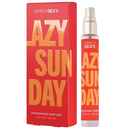 Simply Sexy Pheromone Perfume Lazy Sunday 0.3 Oz | 638258904384 | Available at EroticWarehouse.com
