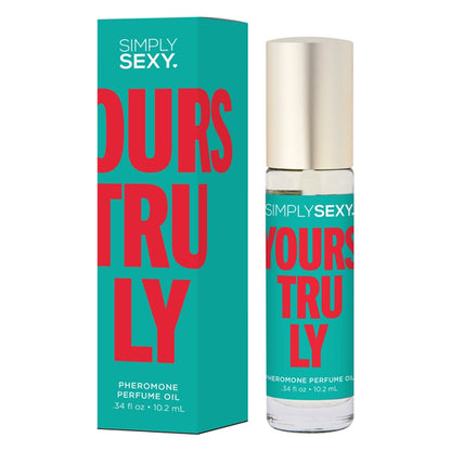 Simply Sexy Pheromone Perfume Oil Yours Truly Roll on .34 Oz | 638258905503 | Available at EroticWarehouse.com