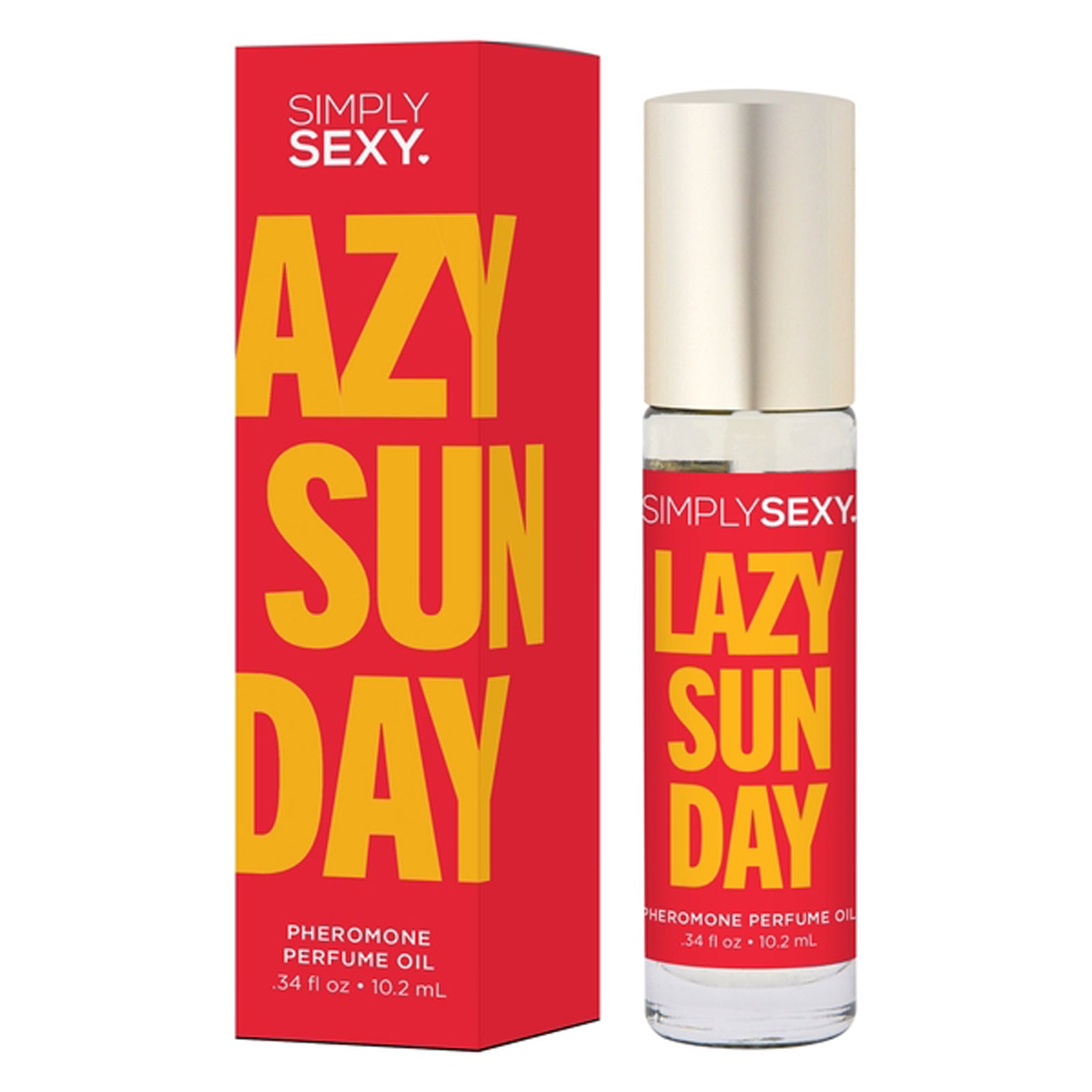 Simply Sexy Pheromone Perfume Oil Lazy Sunday Roll on .34 Oz | 638258905534 | Available at EroticWarehouse.com