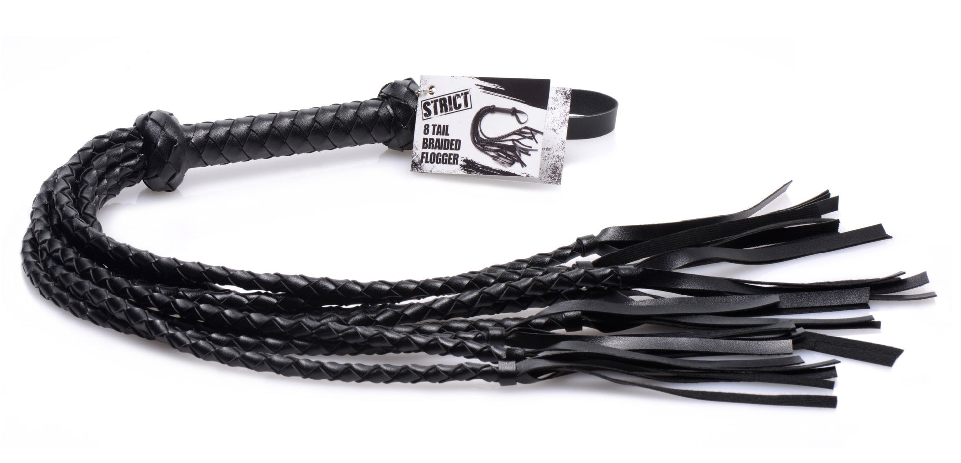 8 Tail Braided Flogger | 848518023926 | Available at EroticWarehouse.com