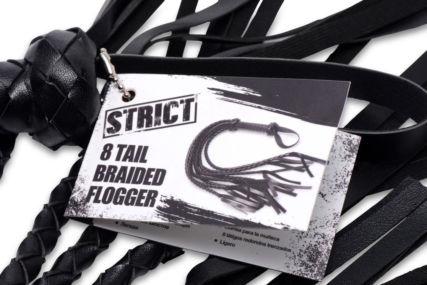 8 Tail Braided Flogger | 848518023926 | Available at EroticWarehouse.com