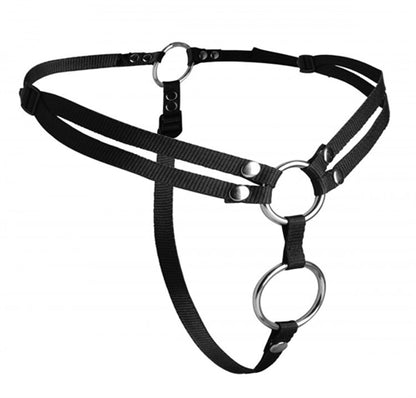 Unity Double Penetration Strap on Harness | 848518015396 | Available at EroticWarehouse.com