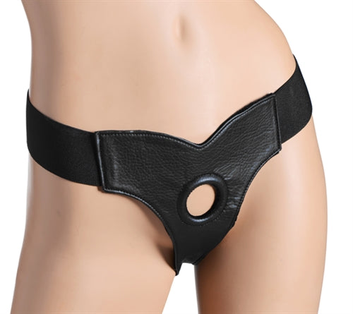 Bella Adjustable Velvet Lined Strap-on Harness | 848518015495 | Available at EroticWarehouse.com