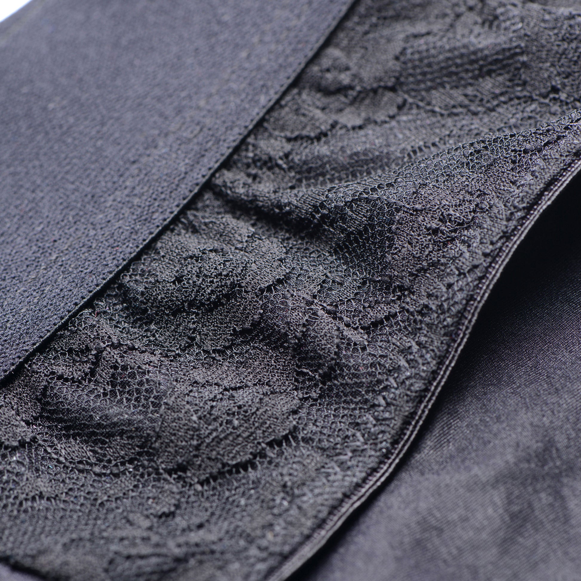 Lace Envy Black Crotchless Panty Harness - L/xl | 848518037534 | Available at EroticWarehouse.com