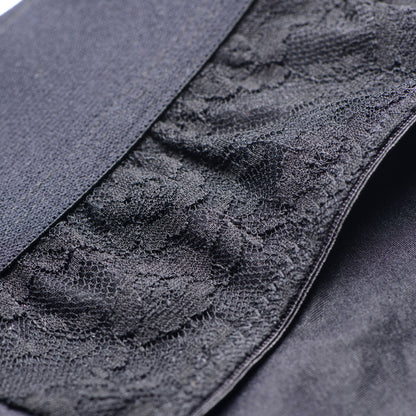 Lace Envy Black Crotchless Panty Harness - L/xl | 848518037534 | Available at EroticWarehouse.com