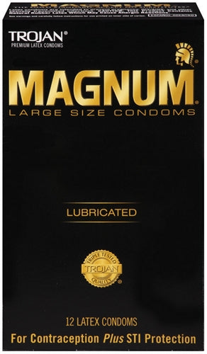 Trojan Magnum - 12 Pack | 022600642145 | Available at EroticWarehouse.com