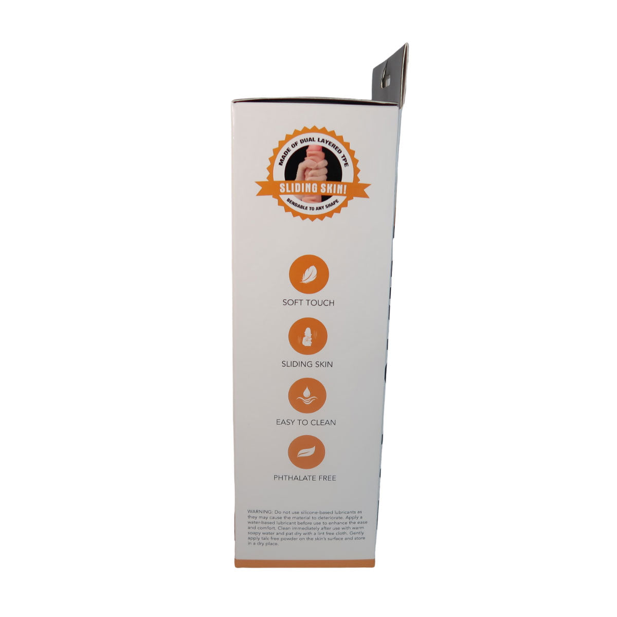 Get Lucky 7.5 Inch Real Skin Dildo - Dark Brown | 810046850633 | Available at EroticWarehouse.com