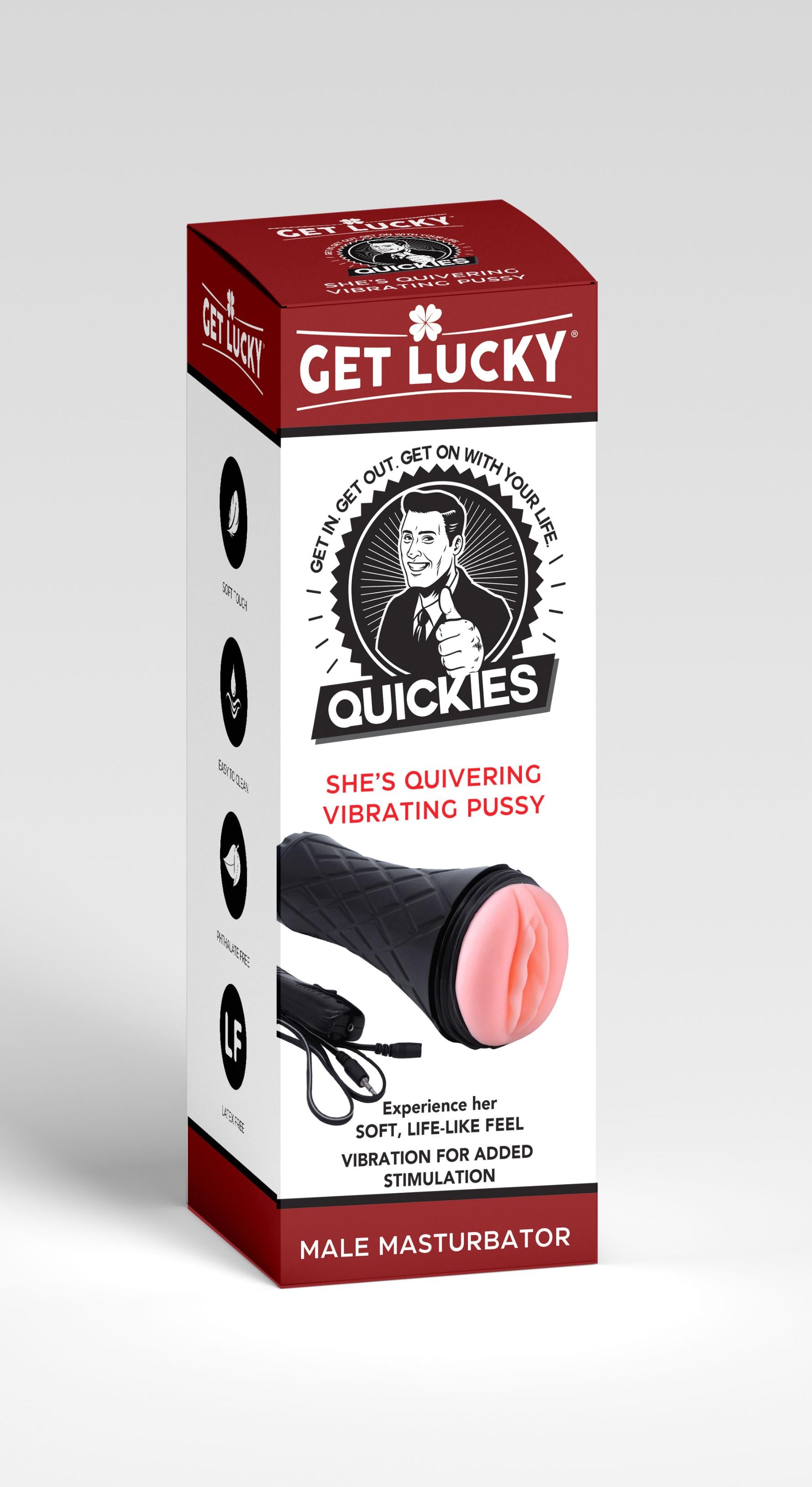 Get Lucky Quickies She's Quivering Vibrating Pussy | 812024032529 | Available at EroticWarehouse.com