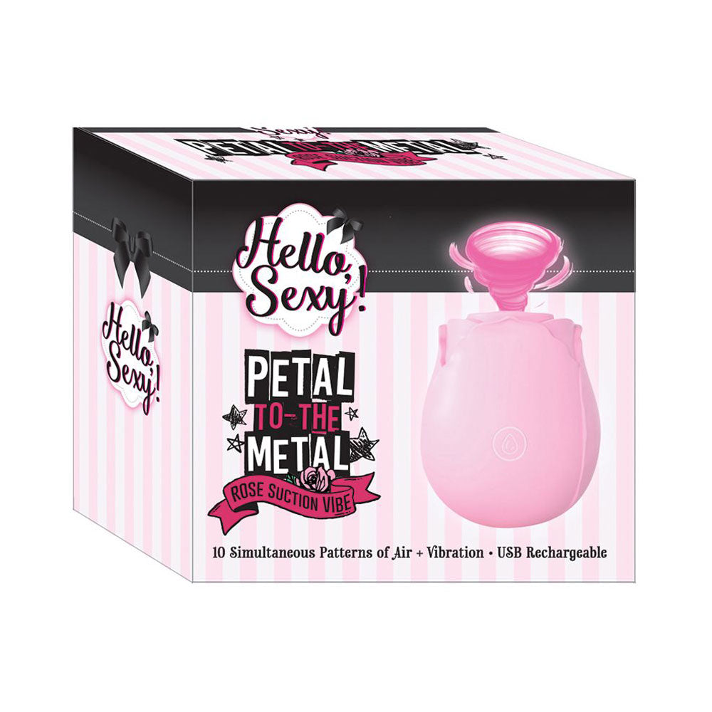 Petal to-the Metal Rose Suction Vibe | 812024034103 | Available at EroticWarehouse.com