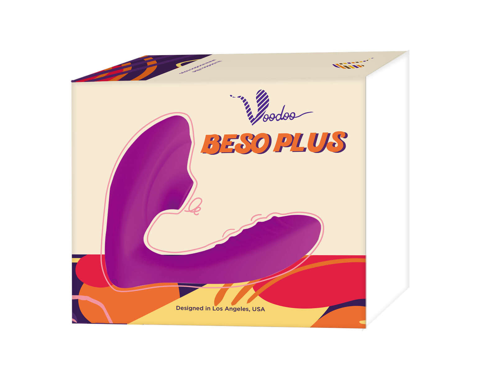 Voodoo Beso Plus - Purple | 812024032758 | Available at EroticWarehouse.com