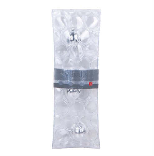Viballs Duotone Balls - Silver Triple | | Available at EroticWarehouse.com