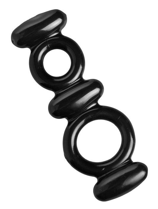 Dual Stretch to Fit Cock and Ball Ring | 848518016904 | Available at EroticWarehouse.com
