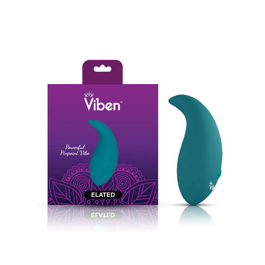 Elated - Intense Hand Held Pinpoint Vibe - Ocean | 850018691024 | Available at EroticWarehouse.com
