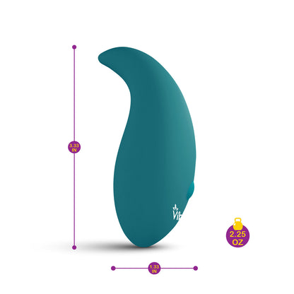 Elated - Intense Hand Held Pinpoint Vibe - Ocean | 850018691024 | Available at EroticWarehouse.com