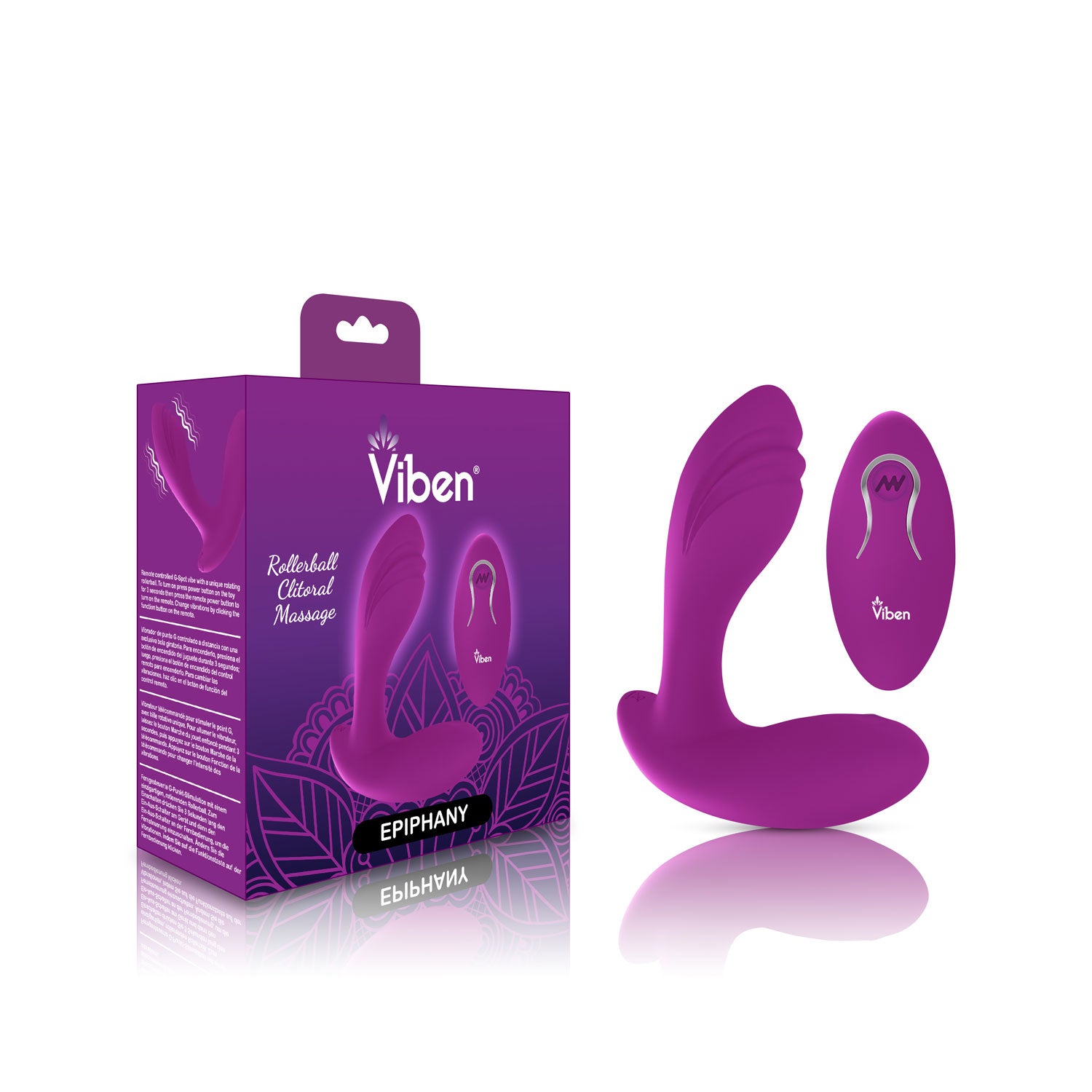 Epiphany - Berry - Rollerball Clitoral Massager | 850018691031 | Available at EroticWarehouse.com
