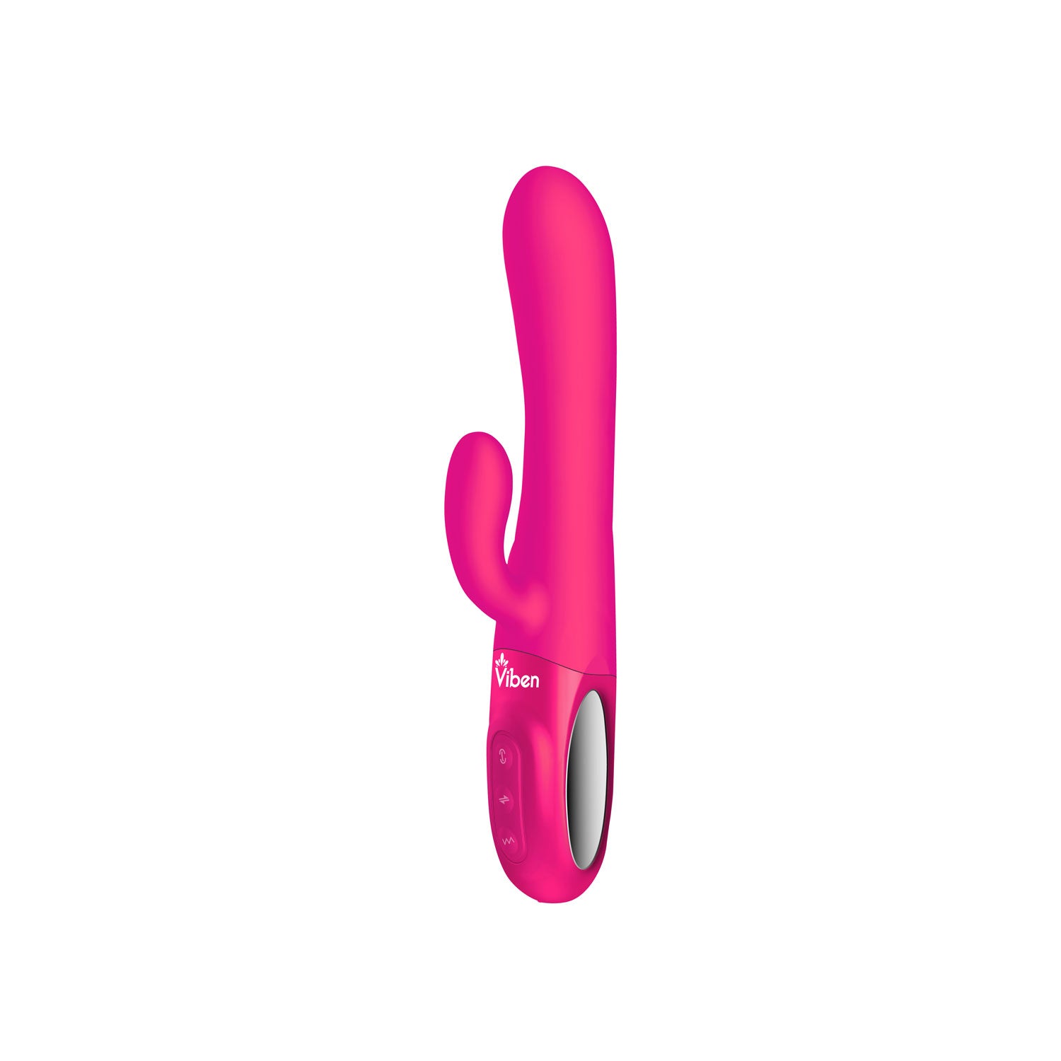 Hypnotic - Hot Pink - Thrusting Rabbit with Swinging Clitoral Stimulator | 850018691109 | Available at EroticWarehouse.com