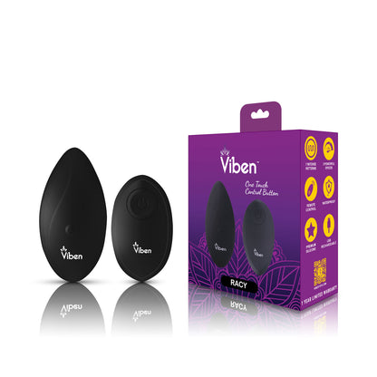 Racy - Remote Control 10 Function Panty Vibe - Black Vibe | 850018691079 | Available at EroticWarehouse.com