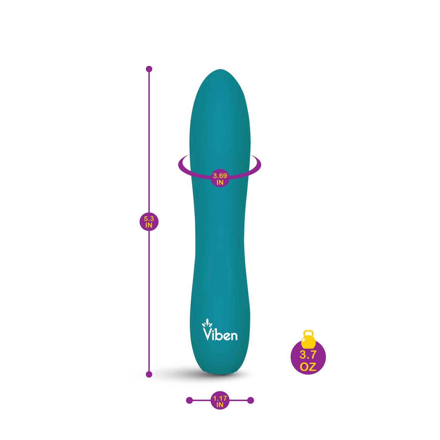 Vivacious - Ocean - Intense 10-Function Bullet | 850018691062 | Available at EroticWarehouse.com