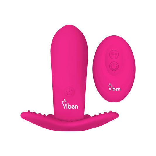 Intrigue - Hot Pink - Remote Control 10-Function Panty Vibe | 850018691123 | Available at EroticWarehouse.com