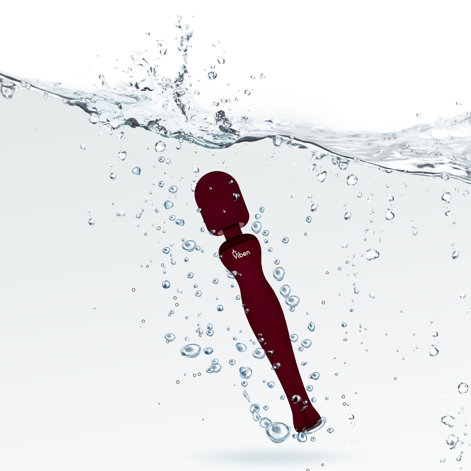Sultry - Ruby - Intense Handheld Wand Massager | 810080750012 | Available at EroticWarehouse.com