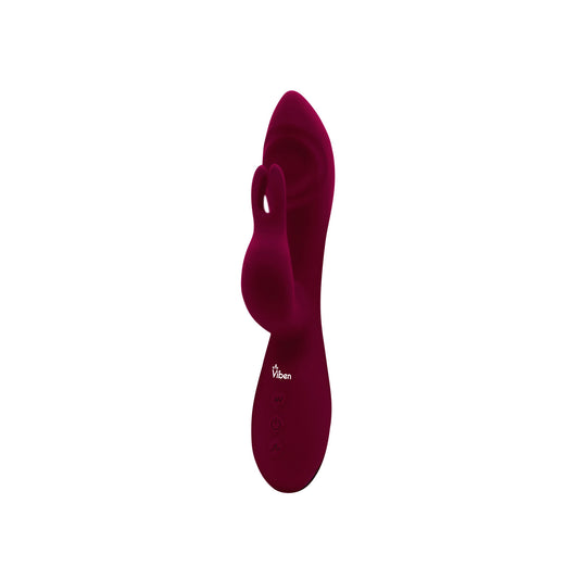 Pzazz - Ruby - Rechargeable Thumping Rabbit | 810080750043 | Available at EroticWarehouse.com