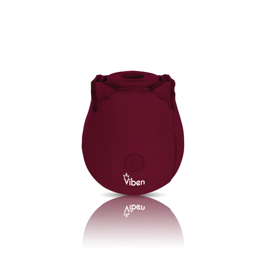 Classic Rose - Ruby - Handheld Rose Clitoral and Nipple Stimulator | 810080750104 | Available at EroticWarehouse.com
