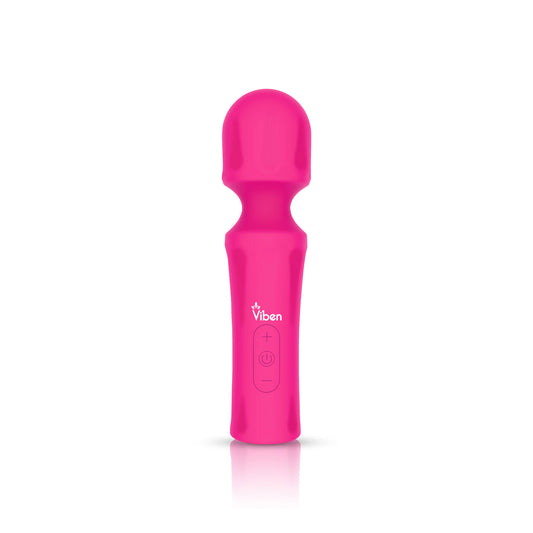 Mighty Muse - Hot Pink - Powerful Personal Wand - Massager by Viben 810080750159 available at EroticWarehouse.com