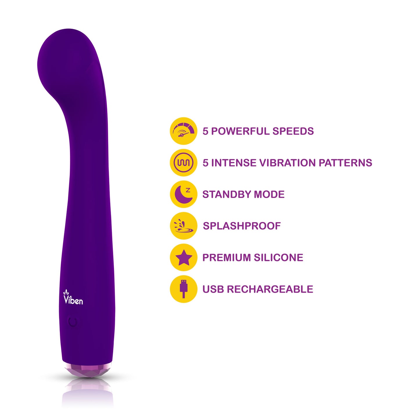 Devotion - Violet Intense G-Spot- Vibe | 810080750173 | Available at EroticWarehouse.com
