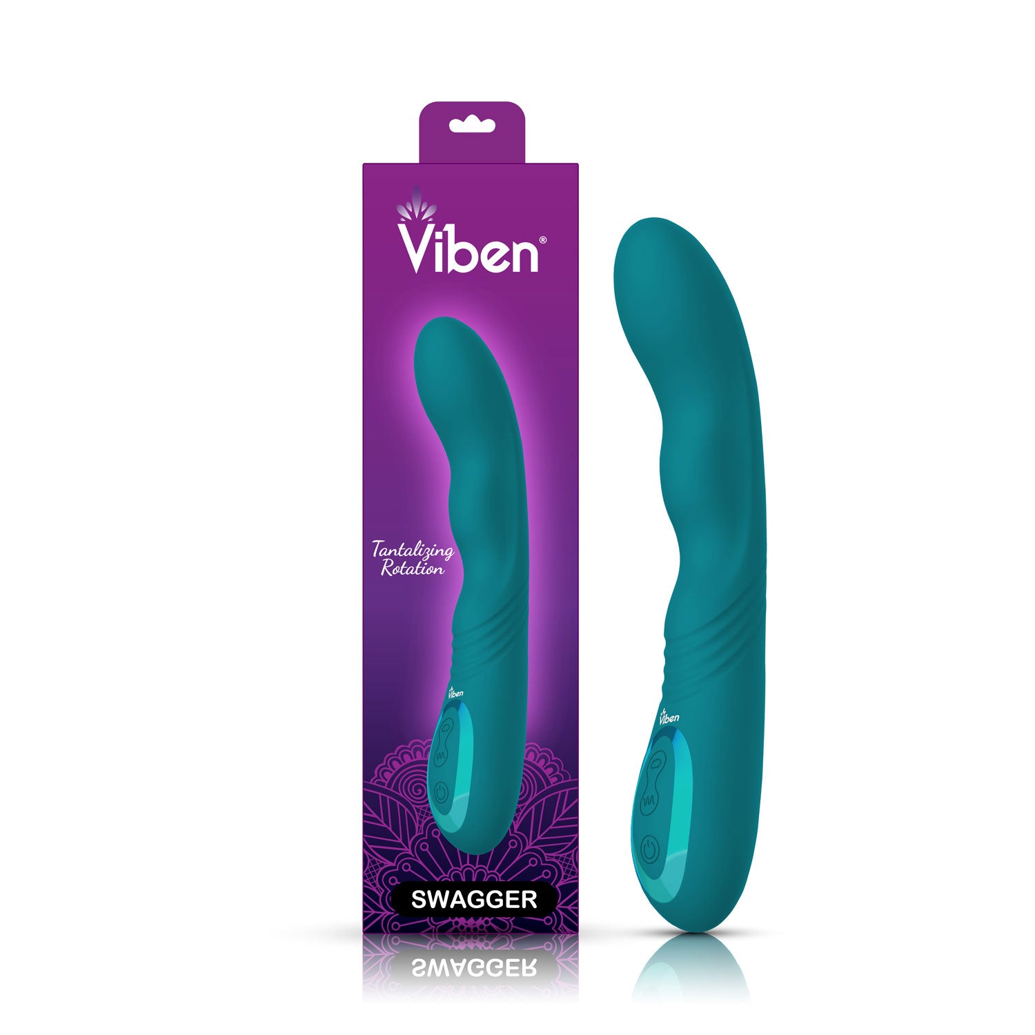 Swagger - Ocean - Wriggling G-Spot Vibe | 810080750180 | Available at EroticWarehouse.com
