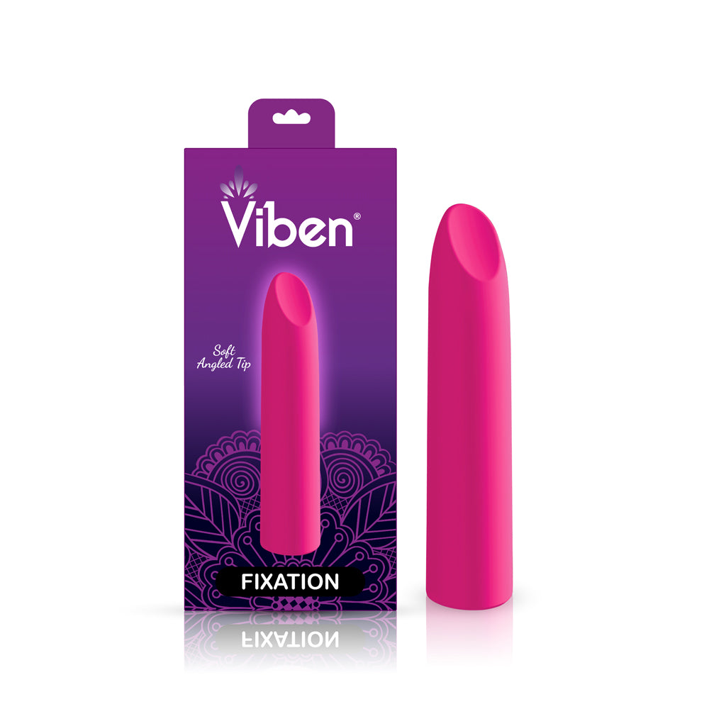 Fixation - Hot Pink - Powerful Lipstick Bullet Vibe | 810080750203 | Available at EroticWarehouse.com