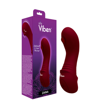Zaina - Ruby - Intense Mini G-Spot Vibe With Rollerball Massage | 810080750258 | Available at EroticWarehouse.com