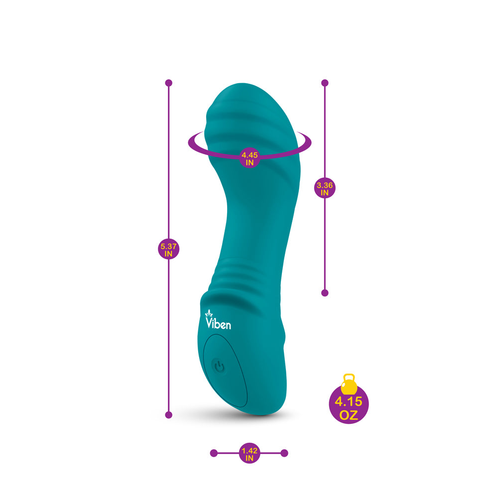 Lalita - Ocean - Intense Mini G-Spot Vibe With Pleasure Ridges | 810080750272 | Available at EroticWarehouse.com