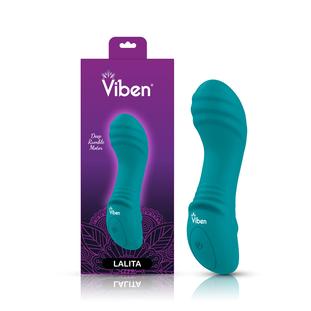 Lalita - Ocean - Intense Mini G-Spot Vibe With Pleasure Ridges | 810080750272 | Available at EroticWarehouse.com