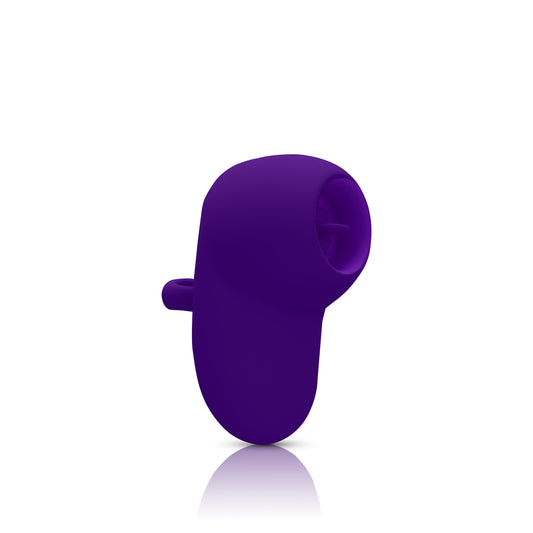 Kenley - Violet - Intense Flickering Finger Vibe With Comfort Grip Ring | 810080750319 | Available at EroticWarehouse.com