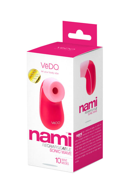Nami Rechargeable Sonic Vibe - Foxy Pink | 716053727800 | Available at EroticWarehouse.com