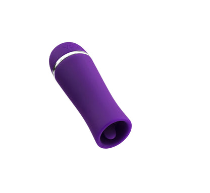 Liki Rechargeable Flicker Vibe - Deep Purple | 716053727930 | Available at EroticWarehouse.com