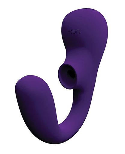 Suki Plus Rechargeable Dual Sonic Vibe - Deep Purple | 792816281574 | Available at EroticWarehouse.com