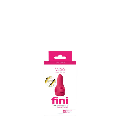 Fini Rechargeable Bullet Vibe - Pink | 850052871017 | Available at EroticWarehouse.com