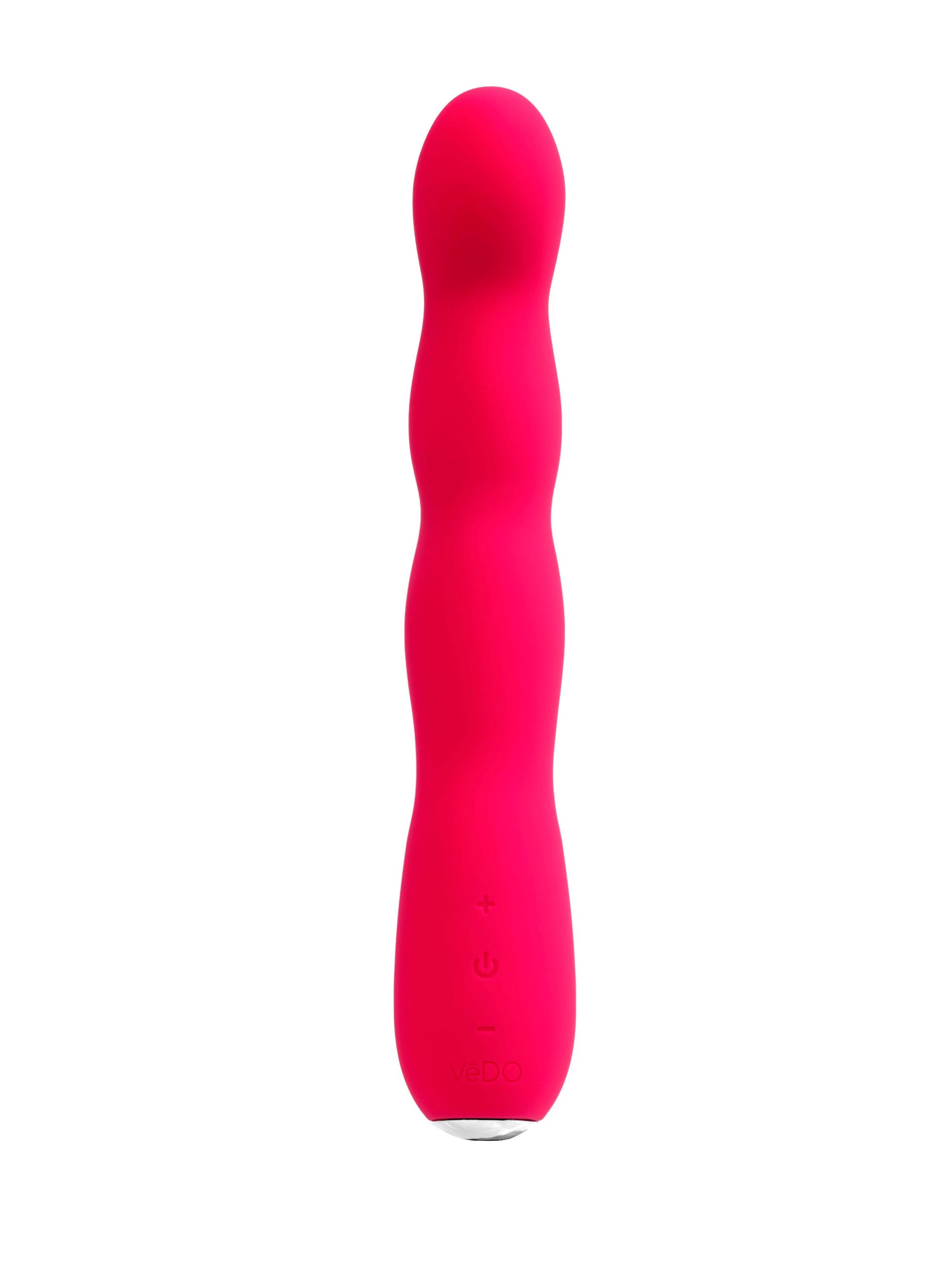 Quiver Plus Rechargeable Vibe - Pink | 716053727688 | Available at EroticWarehouse.com