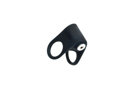 Hard Rechargeable C-Ring - Black | 850052871185 | Available at EroticWarehouse.com