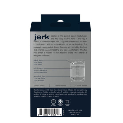 Jerk Perfect Sized Masturbator - Pussy Style Stroker | 850052871284 | Available at EroticWarehouse.com