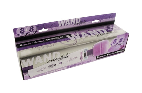 8 Speed 8 Function Wand 110v - Purple | 811847016341 | Available at EroticWarehouse.com