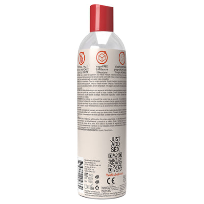 Wet Warming Fun Flavors - Tropical Fruit - 4 in 1 Lubricant 4 Oz | 716222204330 | Available at EroticWarehouse.com