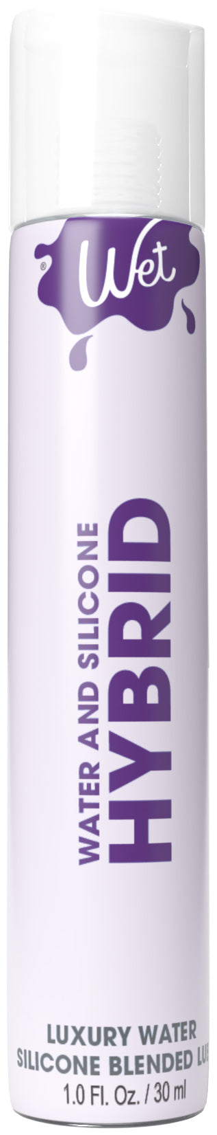 Wet Hybrid Luxury Water/silicone Blend Based Lubricant 1 Oz | 716222207317 | Available at EroticWarehouse.com