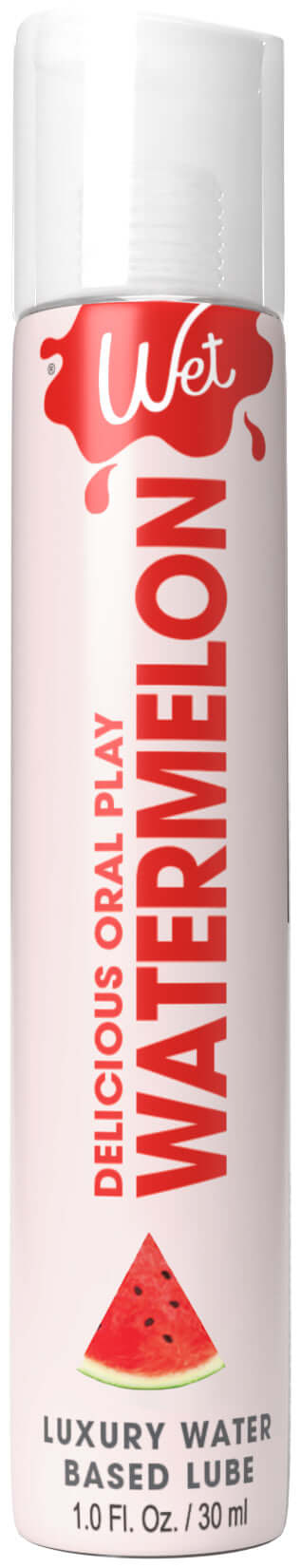 Wet Delicious Oral Play - Watermelon - Waterbased Flavored Lubricant 1 Oz | 716222215305 | Available at EroticWarehouse.com
